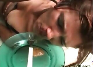 Girls eating poop in super hot tube XXX videos